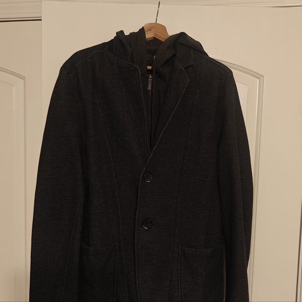 Howe Men's Black Hooded Jacket XL NWT
